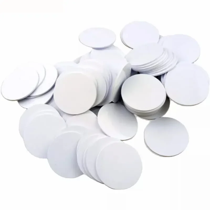 Writable 125Khz RFID Adhesive Stickers - Rewritable Proximity Card Labels