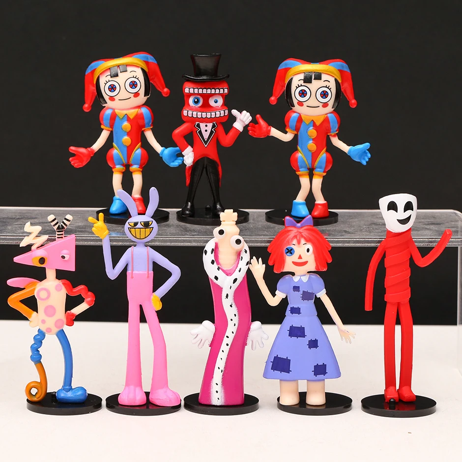 

The Amazing Digital Circus PVC Model Dolls Toys Colletible Figurals Set of 8