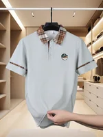Polo imprimé à manches courtes pour homme, style décontracté et professionnel, tendance, respirant, confortable et polyvalent – Nouvelle collection 2026 6