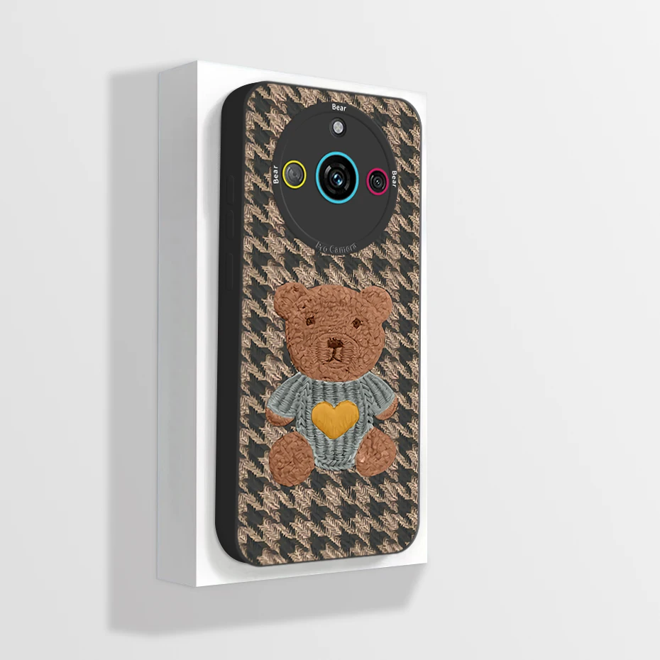Stylish Shockproof Phone Case - Painted Design