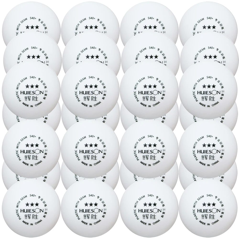 Ping Pong Balls 3 Stars Rating Ball Size 40MM Olympic Table Tennis [20  White]