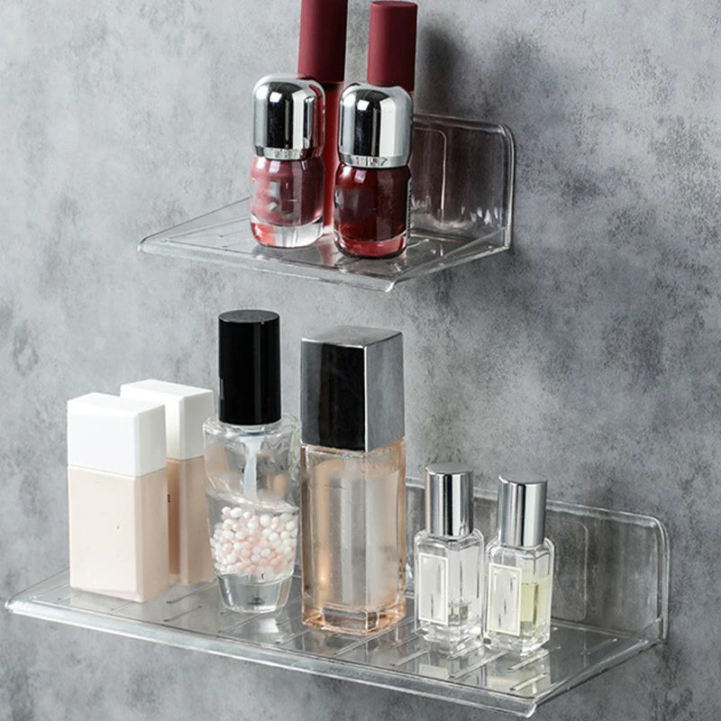 Bathroom Storage Rack Wall Mounted Shelves Organizer Toilet Storage Holders Shower Shampoo Racks