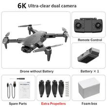  New L900 Pro Drones 8K HD Dual Camera GPS 5G WIFI FPV Quadcopter Brushless Motor RC Distance 3km Professional Drone VS SG108 