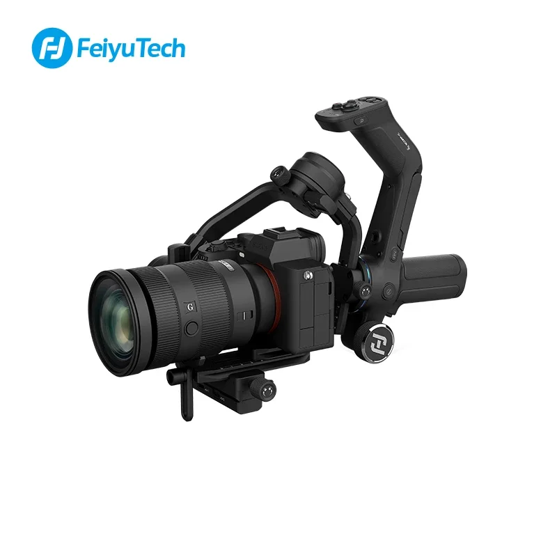 FeiyuTech SCORP C Gimbal 3 Axis Handheld Stabilizer for Mirrorless DSLR Cameras For Sony Canon EOS R Panasonic Nikon FUJIFILM