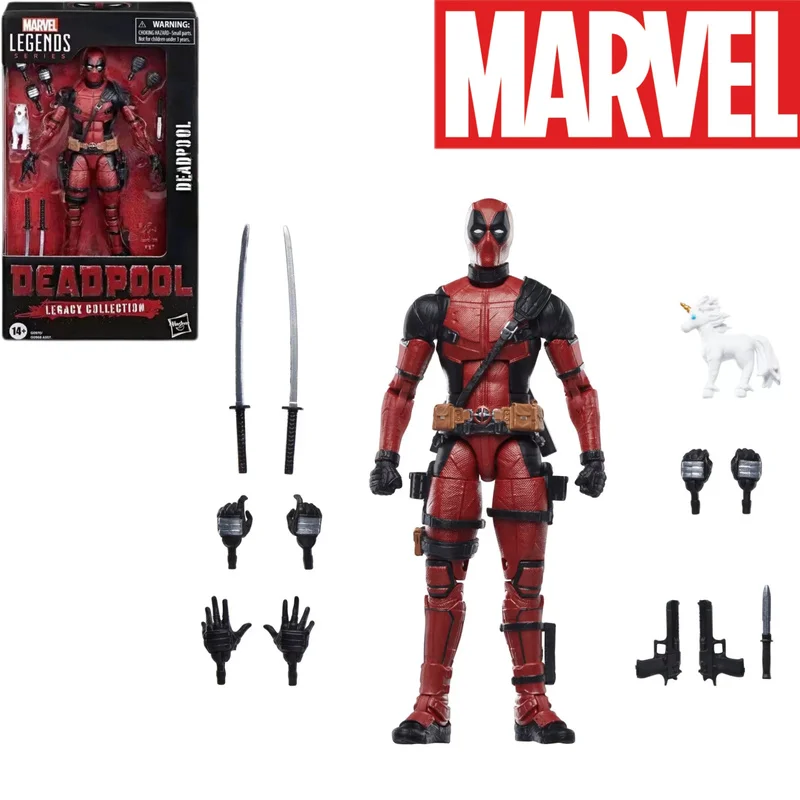 

Deadpool Action Figure Legend Series Figurine Wade Winston Wilson Figure Joint Mobility Models 6 Inch Pvc Statue Collection Gift