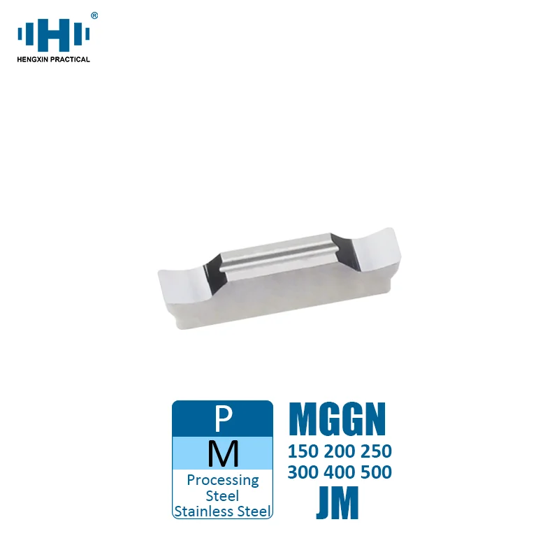 HENGXIN 10pcs box MGGN150JM MGGN200JM MGGN250 MGGN300 MGGN400 MGGN500 JM CNC MGGN Carbide Inserts Groove Turning Tools Cutters