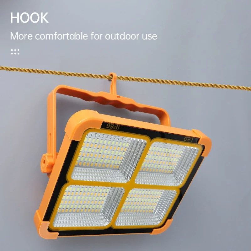 

Solar flood light Color Spotlight LED Lighting Outdoor Garden USB Charging customized