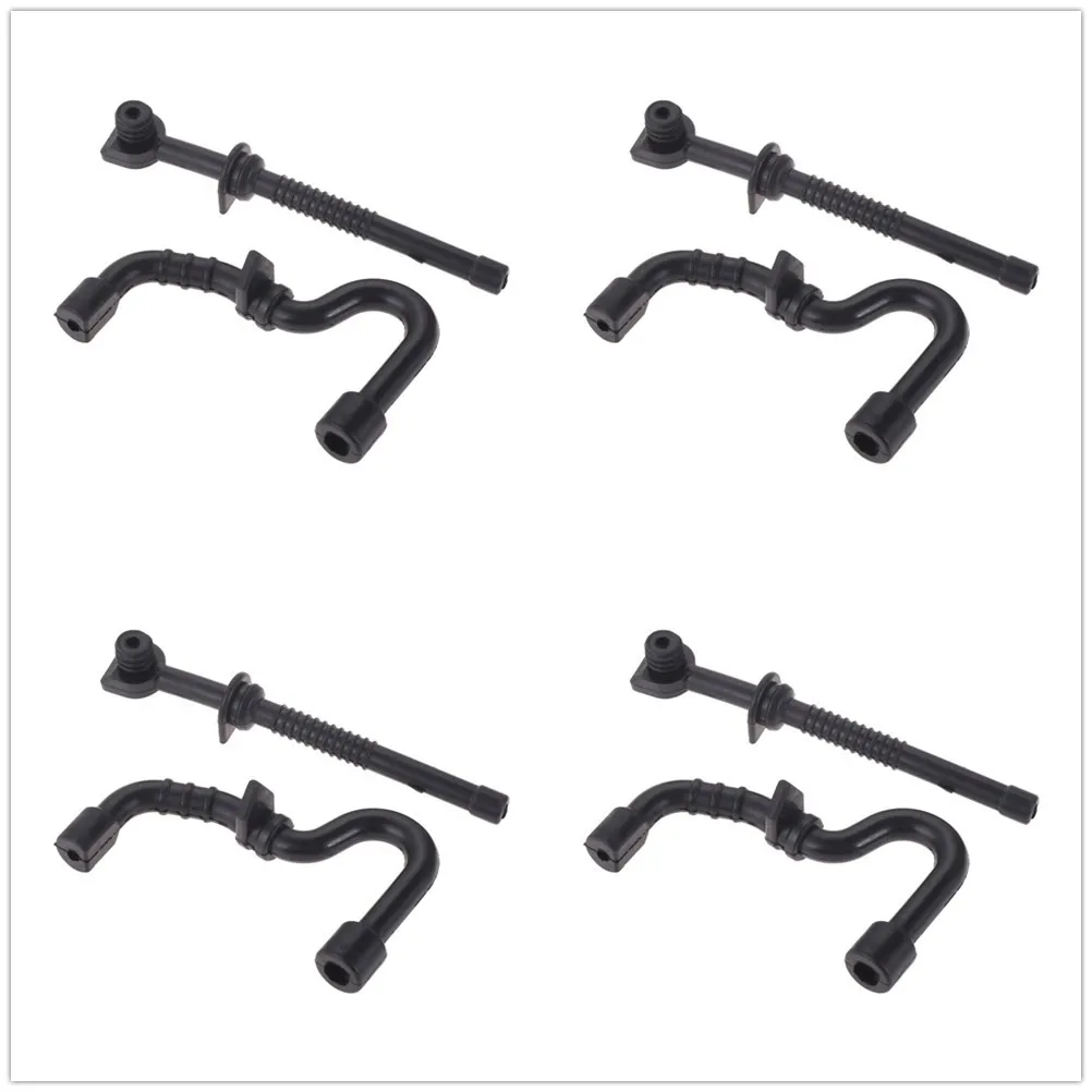 8Pcs/4Sets Fuel Oil Line Hose Pipe Tube For Stihl 017 018 Ms 170 180 Ms170 Ms180 Chainsaw Replace 1130 647 9400, 1130 358 7700
