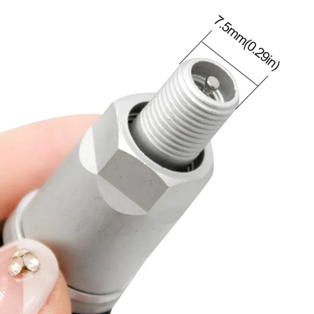 Tire Valves Tubeless Valve For Tyre Pressure Monitoring Sensor Valve Stem 7.5mm/0.29in Tire Pressure Monitor Tools Parts 2pcs
