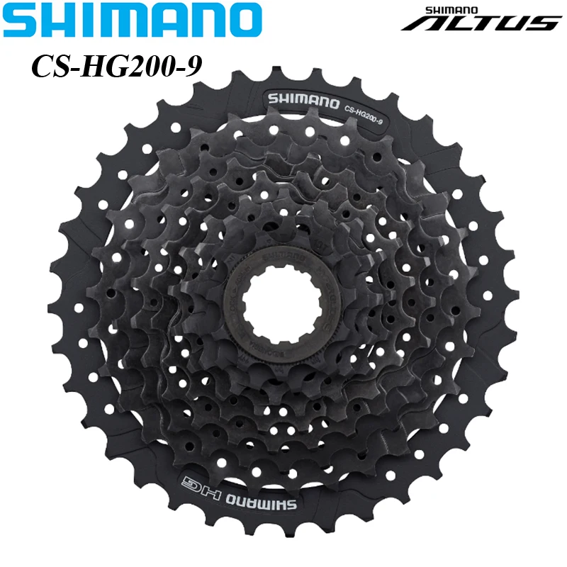 SHIMANO ALTUS 9-Speed HG200-9 TOURNEY TX 7Speed 8Speed HG200 HYPERGLIDE MTB Cassette Sprocket 12-28T/32T/34T/36T Original Parts bicycle cassette,bicycle sprocket gear,bicycle parts,bike sprocket