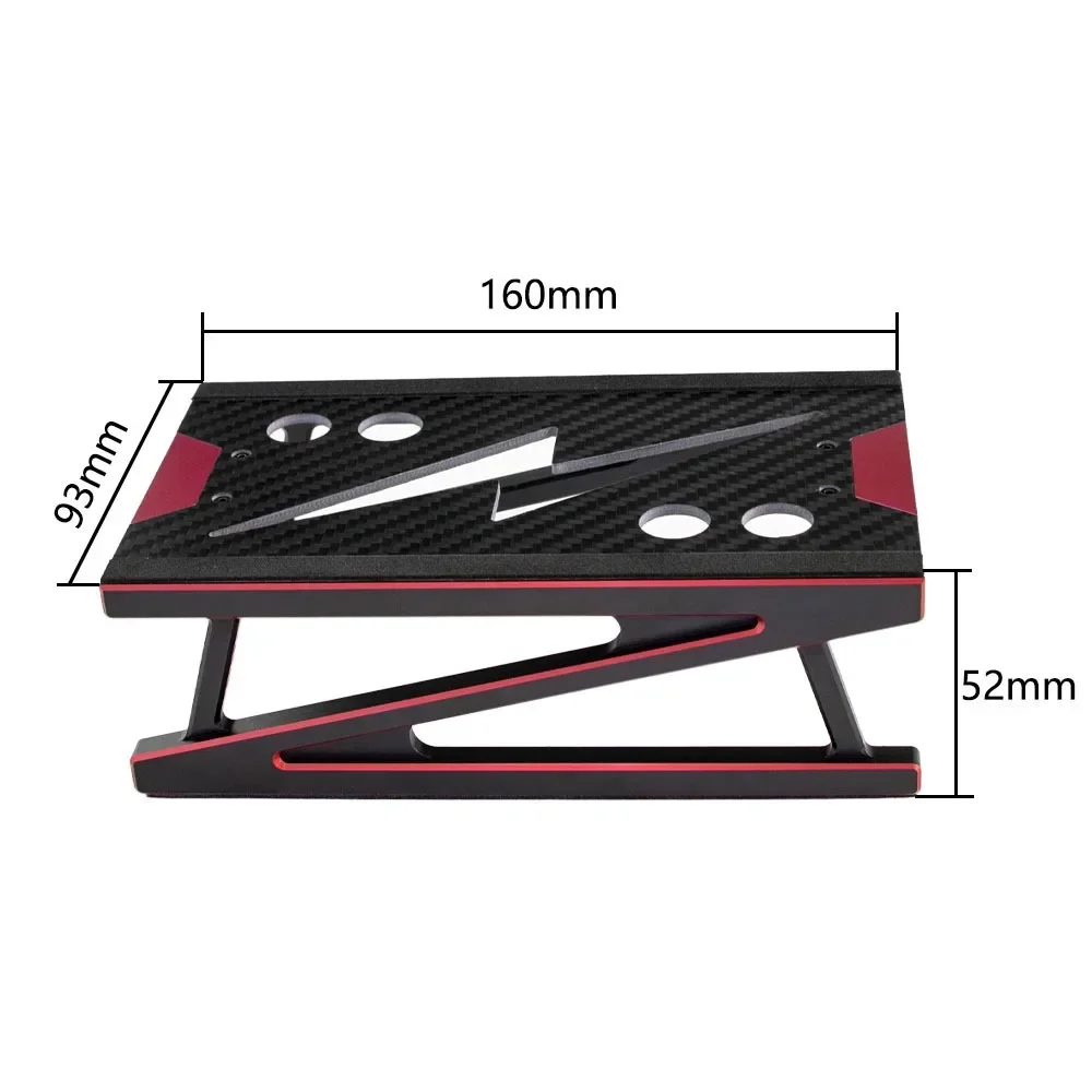 Support Voiture RC Alliage Aluminium - 4 Couleurs