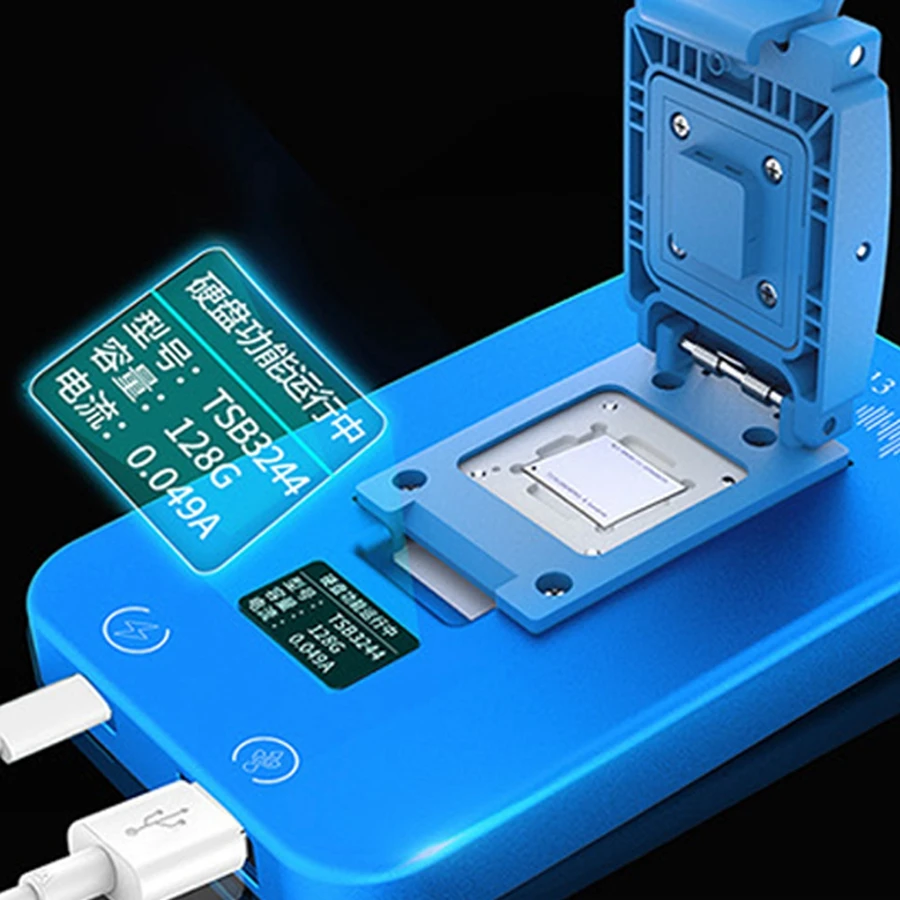Original Precision P13 Hard Disk Reader Repair Instrument Support For Iphone 6-13 ProMax Mobile Phone Code Reading Programmer