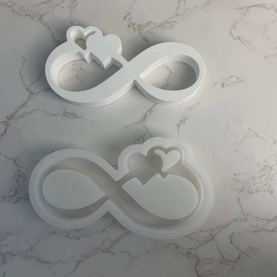 Acquista Stampo in silicone 3D a forma di cuore d'amore, regalo di San Valentino, stampo per candele fai da te, aroma, gesso, casa romantica in Italia a partire da 6.43