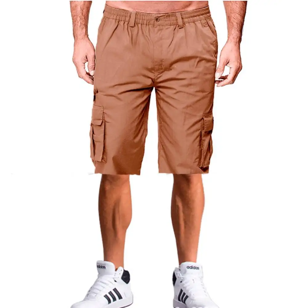 Summer Men's Loose Sports Work Casual Outdoor Military Short Pants Multi Pocket Hot Breeches Streetwear Men Classic Cargo Shorts