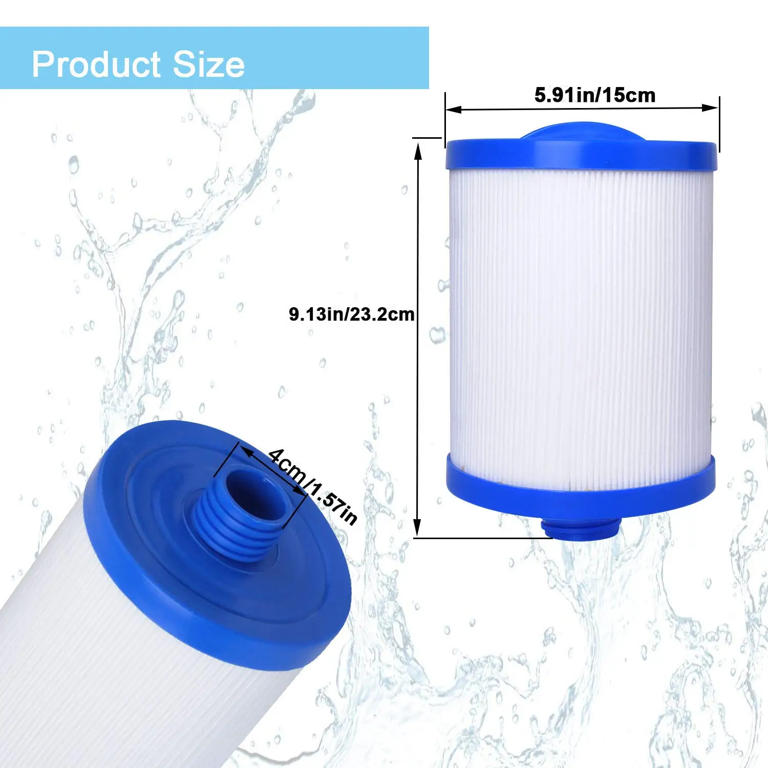 Hot Tub Spa Filter Replacement Hot Tub Spa Filter For PWW50 6CH-940
