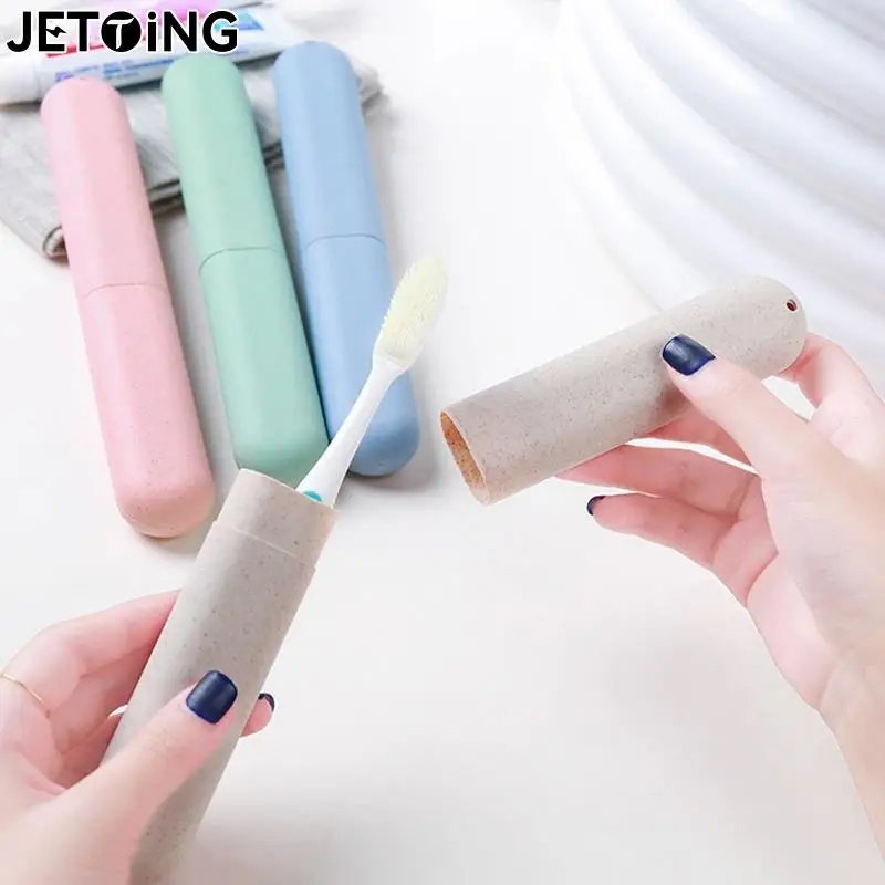 

Toothbrush Box Holder Cover Bathroom Accessories Travel Storage Dust-proof Case portable bathroom for camping