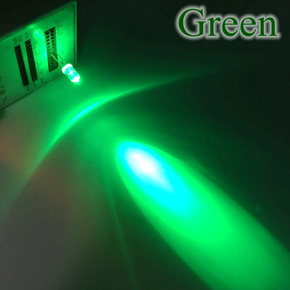 ตัวเลือกสินค้า หลอดไฟ LED สีสันสดใส 5 มม. 1000 ชิ้น สว่างระยิบระยับ