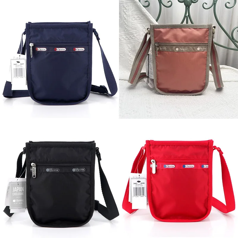 

New Lesportsac Crossbody Fashion Casual Simple Change Mobile Phone One Shoulder Commuter Cloth Bag Christmas Birthday Gift