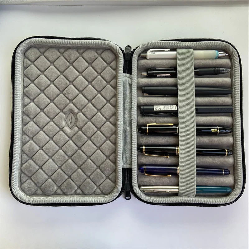 

Hard Shell Storage Box Carrying Case for Duke Pilot Sailor Platinum Schneider WingSung Pen Protective Bag Handbag