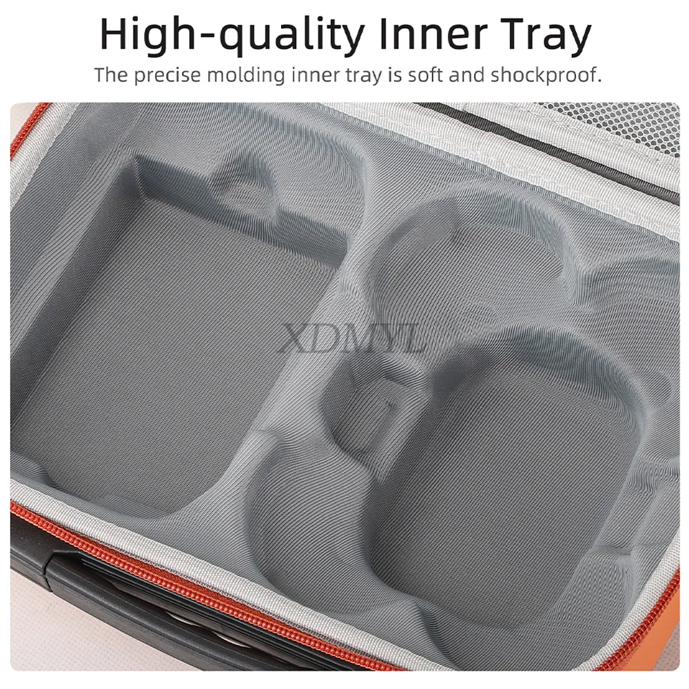 Leather+EVA Protector Storage Bag For DJI NEO Waterproof Box Hard Shell Carrying Case For DJI NEO RC N3 Handheld Drone Accessory drone accessories,drone storage bag,dji case,drone case