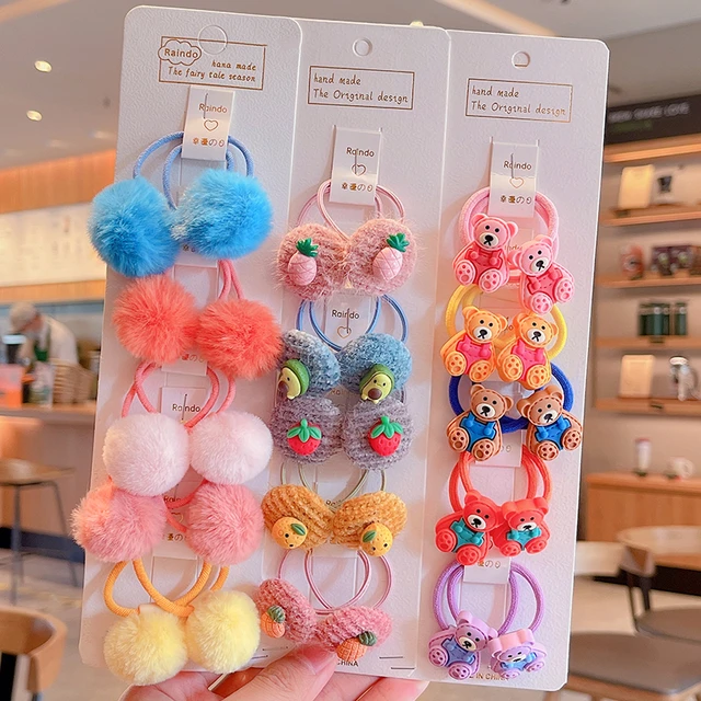 One Box Colorful Elastic Hair Bands Disposable Scrunchie Rubber Band for  Children Hair Tie Baby Headband Kids Hair Accessories - AliExpress