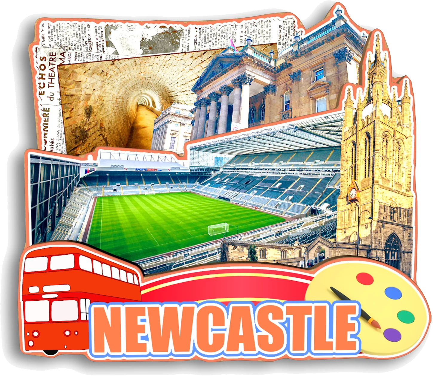 Windsor Sheffield Cardiff Nottingham Newcastle Leicester Plymouth Norwich AberdeenUK Fridge Magnet Travel Souvenir Gift
