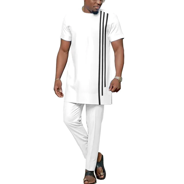Jide Short Sleeve Dashiki Outfit