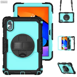Shockproof Rugged Tablet Case with Stand for TB330FU or TB331FC (Black Light Blue)