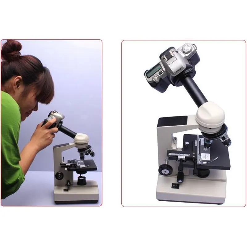 1X 8X Biological Microscope DSLR Camera Connect Adapter 23.2mm Canon EOS Nikon Sony Pentax Olympus Photography Mount Ring microscope adapter microscope lens mounting ring