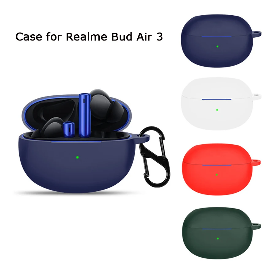 

Защитный чехол для наушников Realme Buds Air 3 Bluetooth, силиконовый чехол для наушников Realme Buds Air3