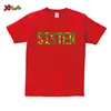 Birthday Party Shirt Family Matching Clothes Building Blocks Gaming TShirt Custom Name Dad Son T Shirt Baby Kids Name T Shirts 3