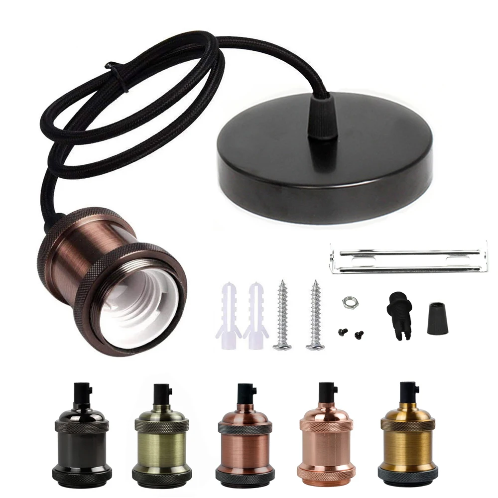 Retro Vintage Pendant Lights Nordic Minimalism Simple Industrial Hanging Lamps Edison E27 Lamp Holder Socket Ceiling Lamp pendant lights ceiling light pendant lamp vintage pendant lights