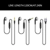 DXAB In Ear Headphone Single Side Earbud With Integrated Microphone Cable, Compatible for Most Device HandsFree Communication 6
