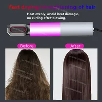 Sèche-cheveux 5 en 1, ensemble de brosses à air chaud, fer à boucler professionnel, lisseur, outil de coiffage, sèche-cheveux 5