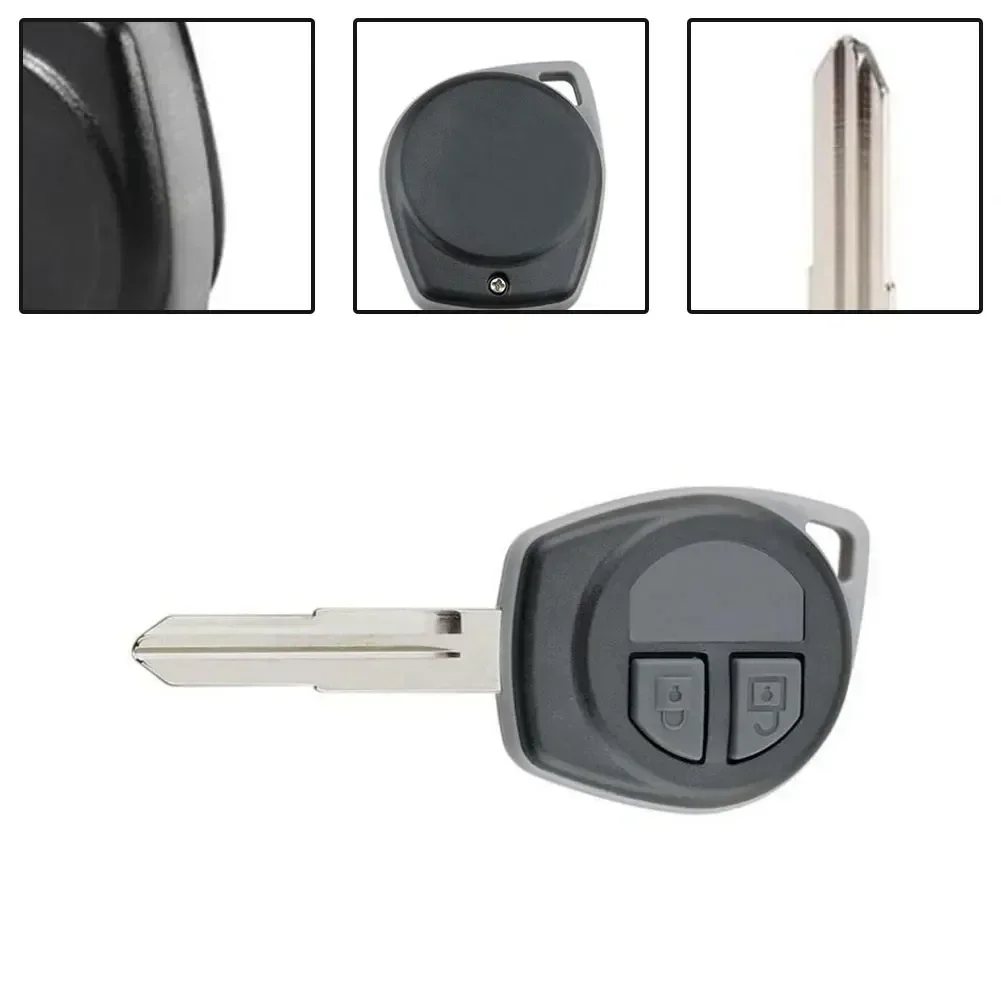 Key Case Key Case Cover Car Key Shell Remote Control Case Cover 1pc 2Buttons Car Key Fob Case Shell Replacement For SZ11R Blade For SUZUKI Vitara Swift Ignis SX4 Liana Accessories