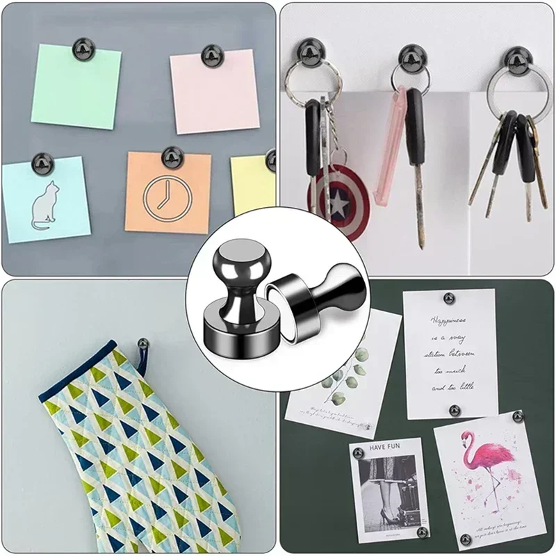 Ultra-Strong Neodymium Refrigerator & Whiteboard Magnets - Durable and Powerful