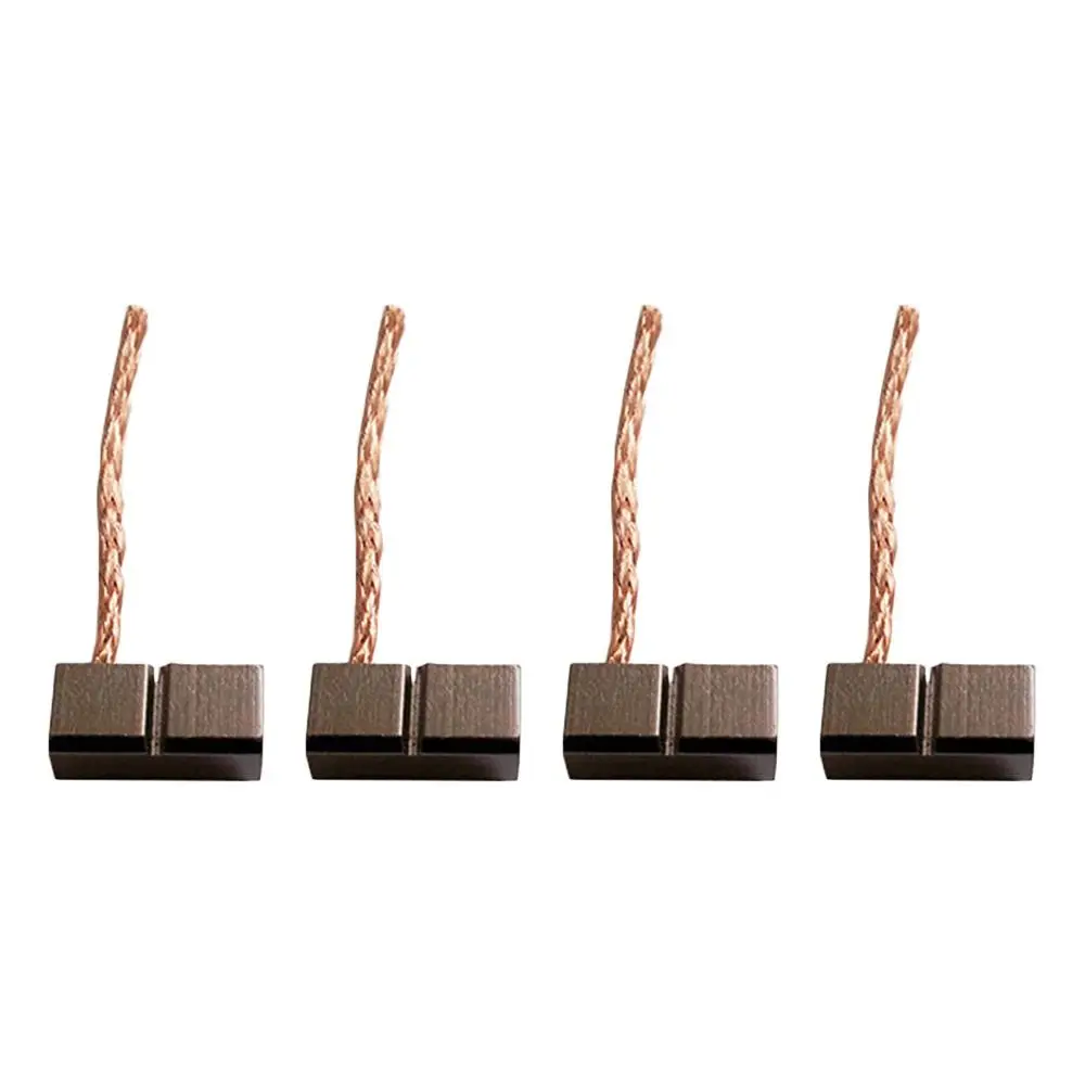 Escobillas De Carbón 5.2x6.1x9 Mm - Compatibles Con Herramientas Silverline, Con Desconexión Automática