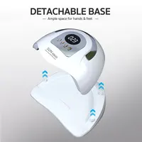 Professional Nail Dryer LED UV Lamp for Nails Gel Polish Dryer 81 LEDs Light Nail Art Accessories Curing Gel Toe Nails 2