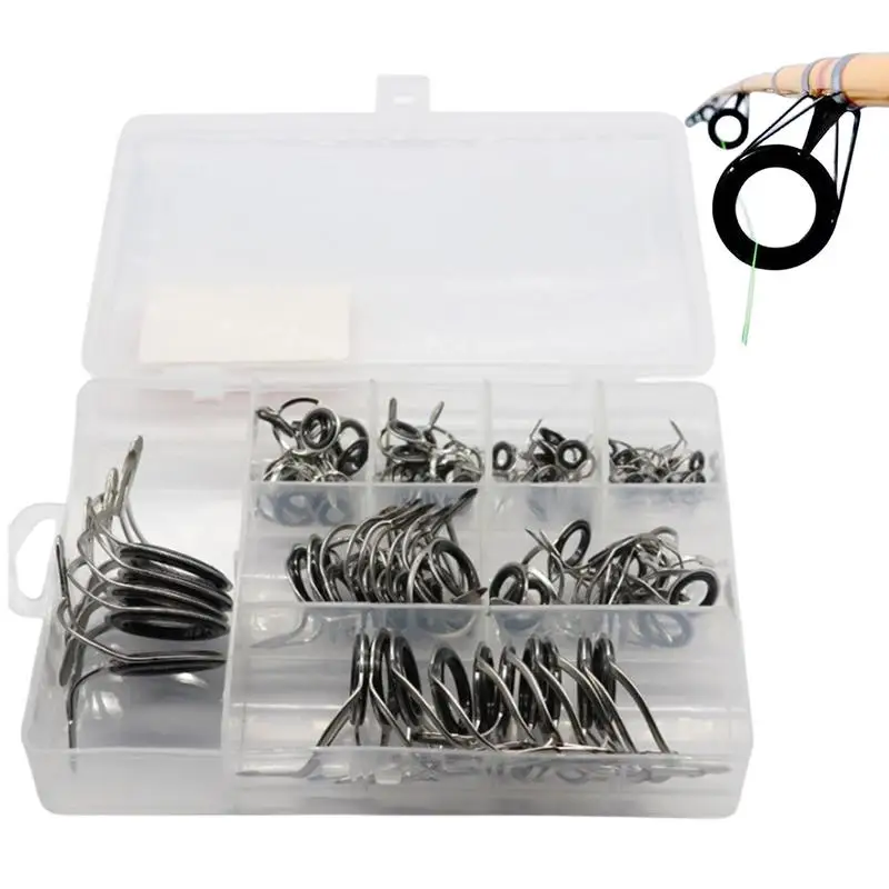 

Набор для ремонта удочки, направляющие для удочки, комплект для ремонта удочки, направляющее кольцо, рыболовные удилища, направляющие для ремонта удочки, строительные принадлежности для