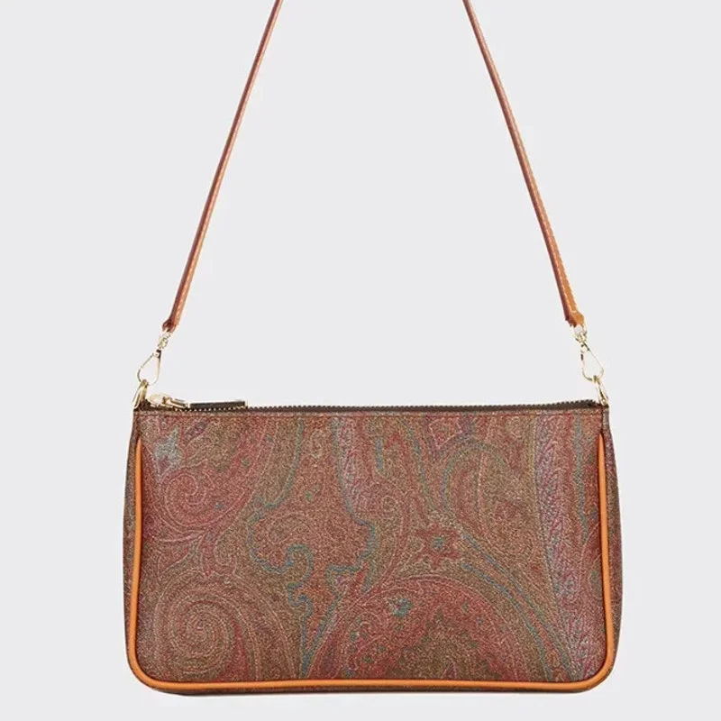 Leather Shoulder Bag Fashion Women Handbags Jacquard Messenger Bag Shoulder Crosbody
