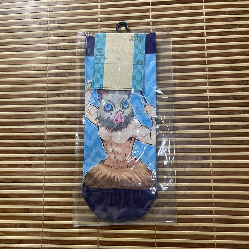 Anime Demon Socks Kamado Tanjirou Nezuko Agatsuma Zenitsu Accessories Creative Cartoon Adult Printed Slayer Socks Gift anime socks