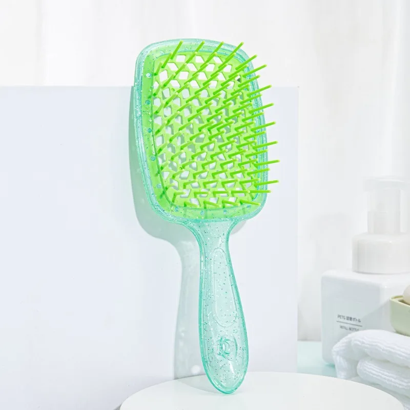 Hair Comb Detangling Tangled Hair Comb Hollow Out Massage Combs Anti-static Hair Comb Salon Hairdressing Styling Tools 5