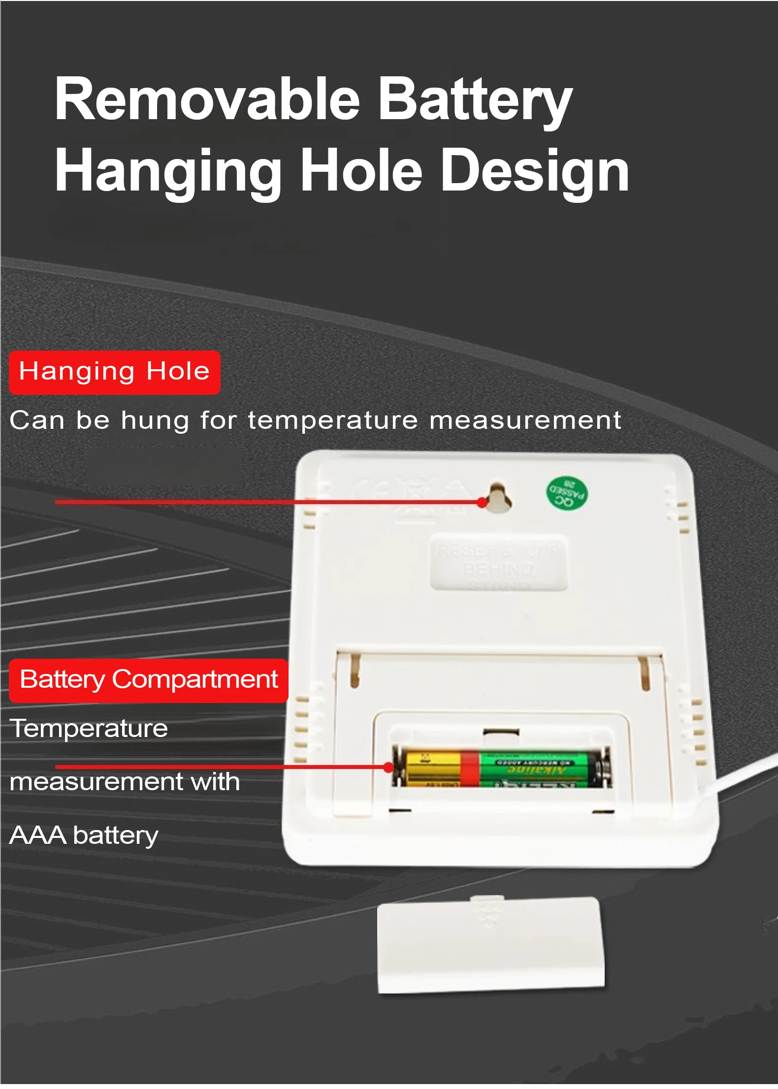 High Precision HTC-1 HTC-2 Thermometer Hygrometer with External Probe Temperatur