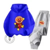 Popular Simple Anpanman Cartoon New Releases for Boys Girls Casual Wear Fun Graphics Everyday Style Fall Winter Hoodie Tracksuit 5