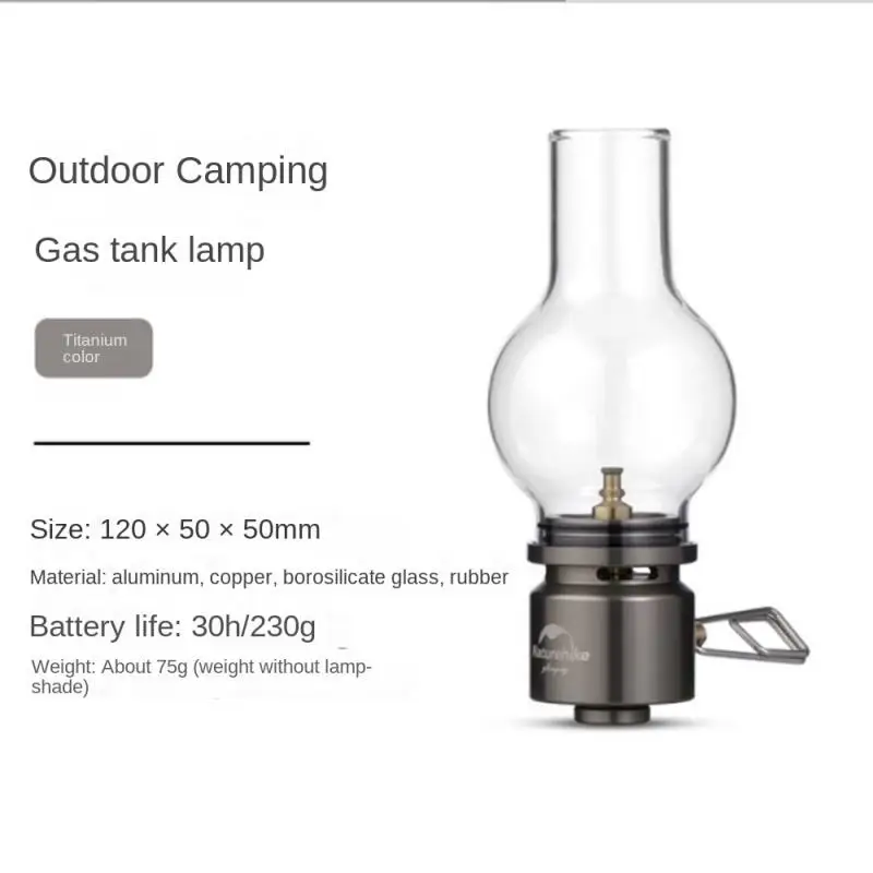 

Naturehike Portable Energy Saving Camping Gas Light Mini Candle Lamp Outdoor Tent Lantern
