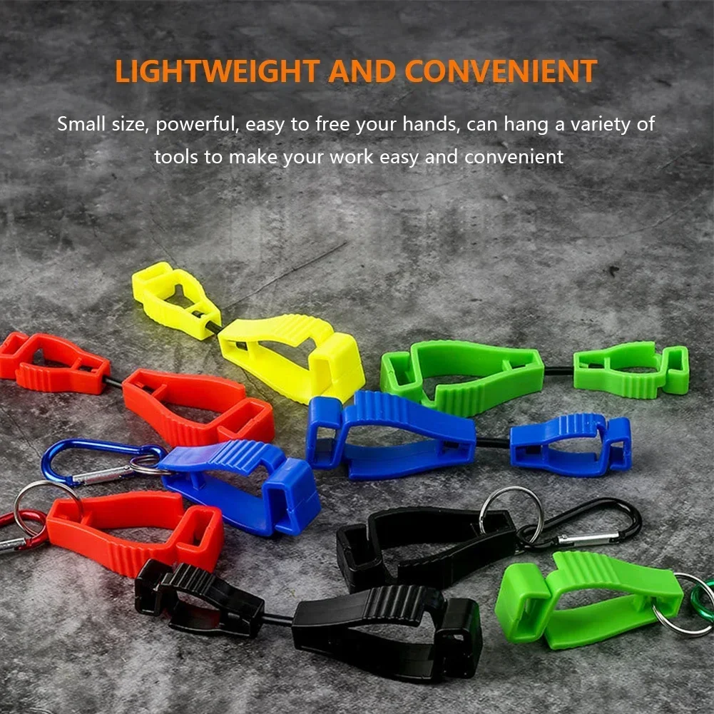 Gloves Clips Glove Clips Work Glove Holders Belt Clip Portable Outdoor Working Gloves Grabber Holder Clip Plastic Hook
