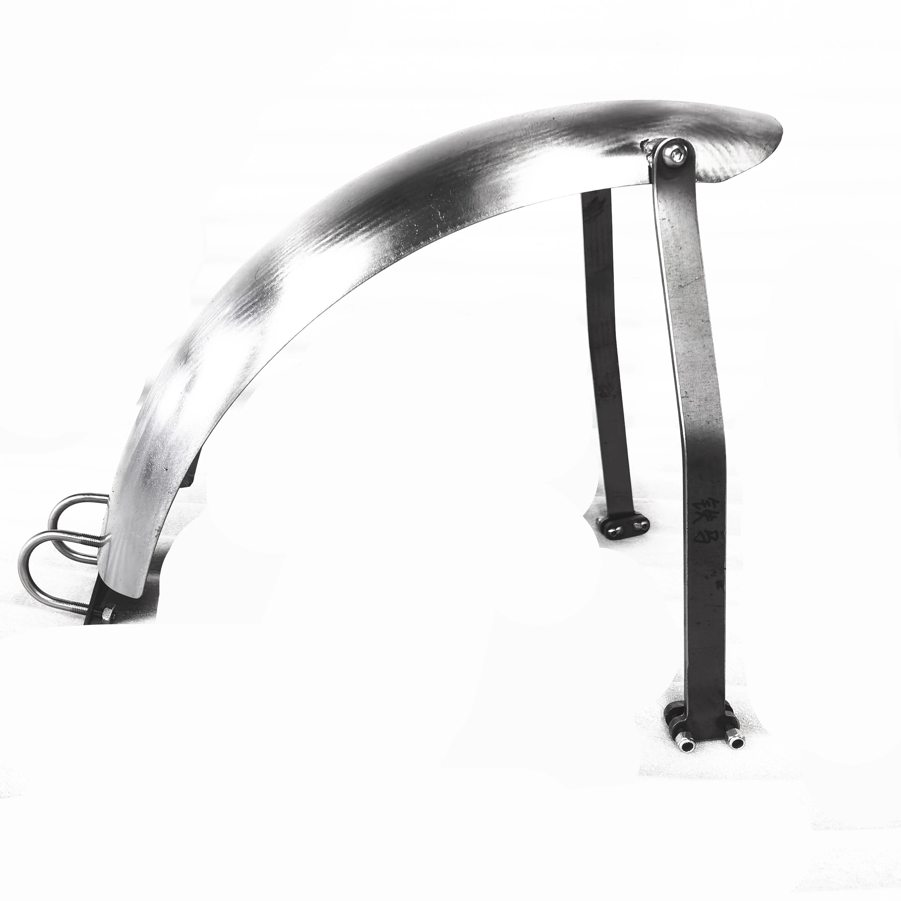 SR400 マッドガード ステンレス プレーン リアフェンダー