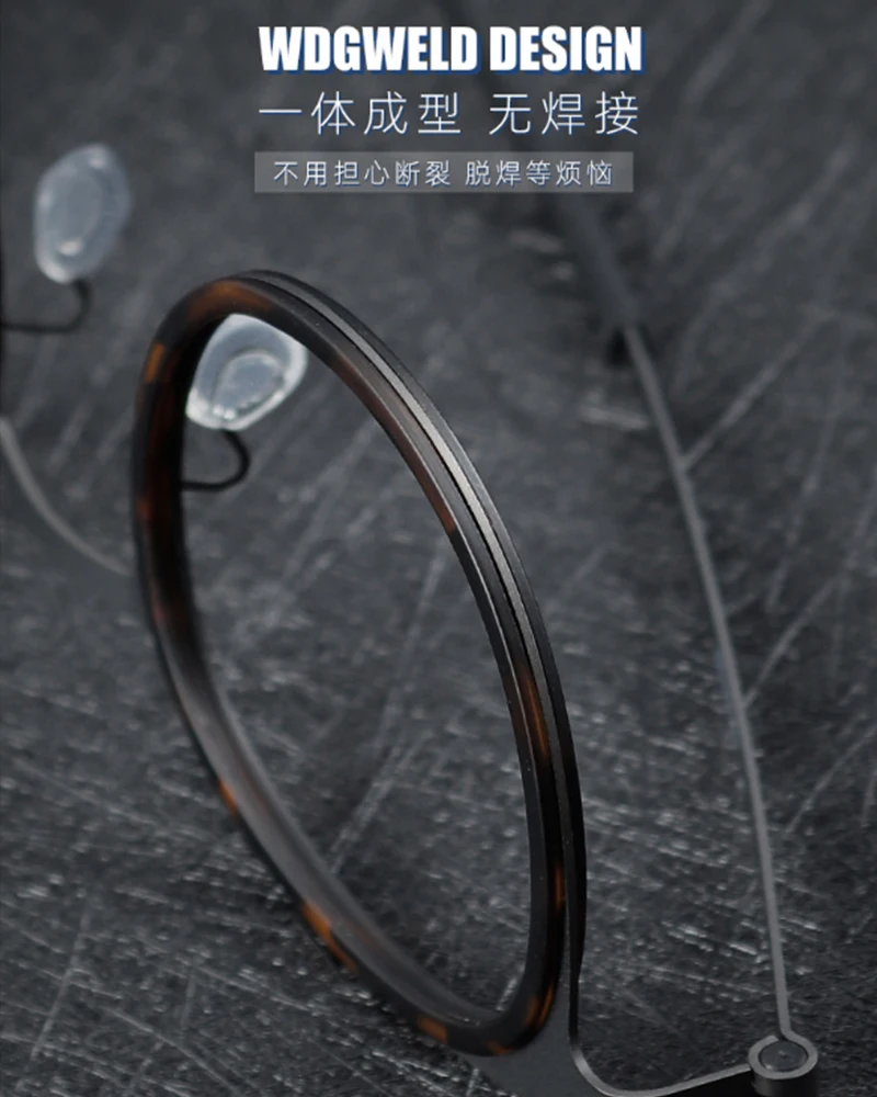 Ultraleichtes Titan-Brillengestell für Herren, 9704, Retro-Brille, Damenbrille, Myopie, optisch, verschreibungspflichtig, Dänemark-Brille – Detail 15
