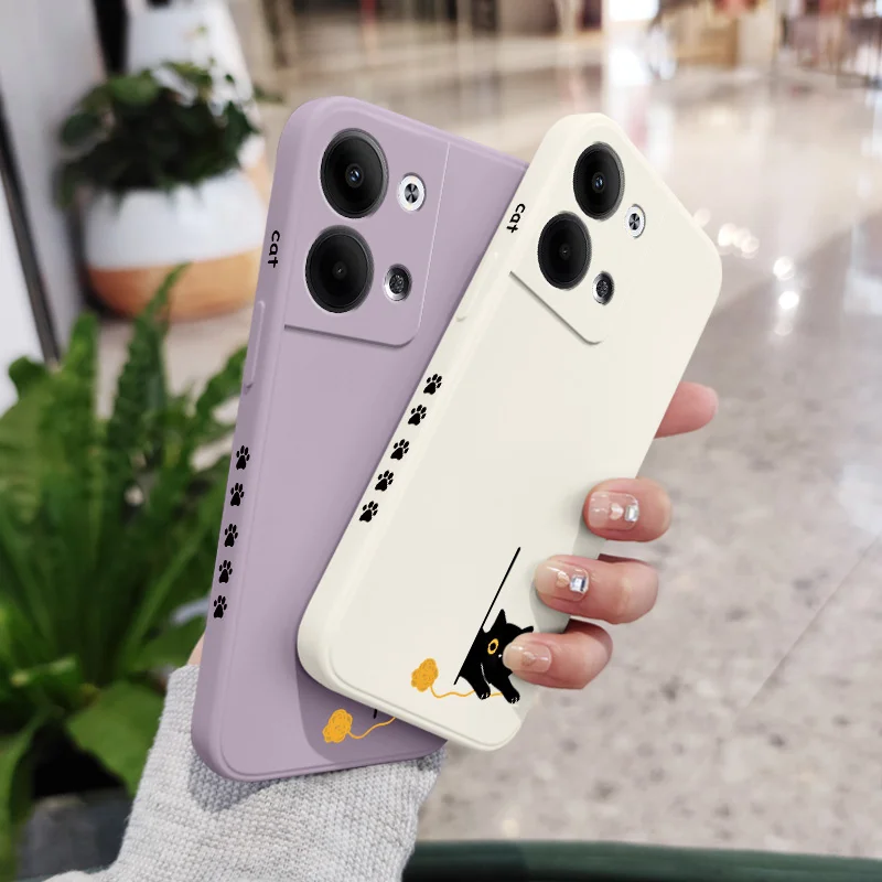 Panicked Cats Silicone Soft Phone Case