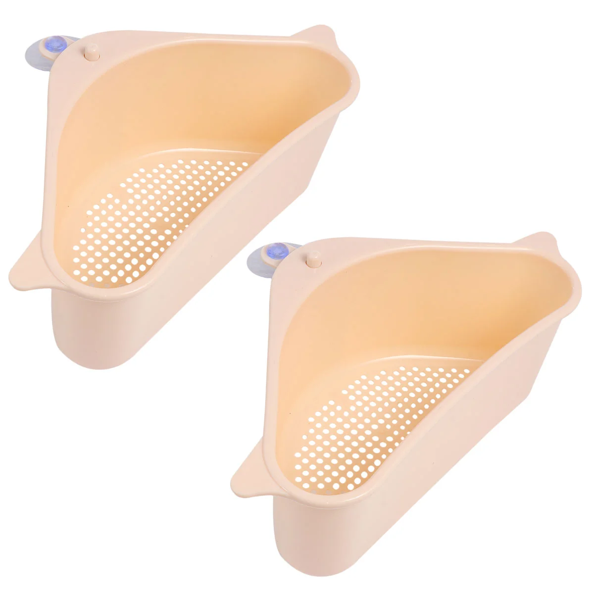 

Sink Drain Basket Plastic Suction Cup Garbage Basket Kitchen Supplies For Home